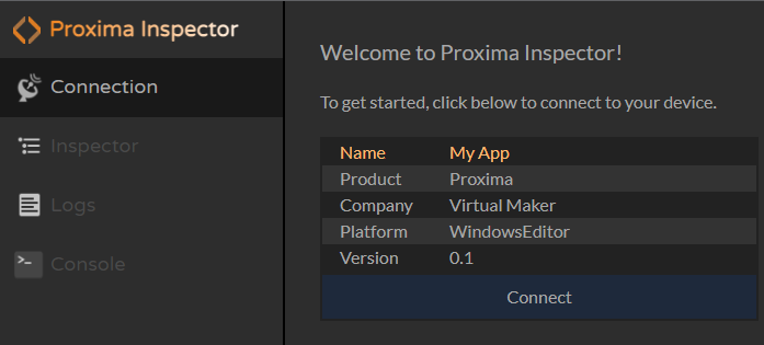 Proxima Connect Page
