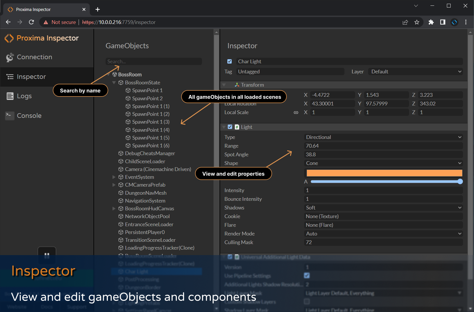 Hide/Show gameobject/collection checkbox in properties - Feature requests -  Defold game engine forum